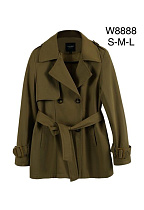 Пальто Immei W8888 brown - делук
