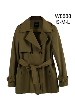 Пальто Immei W8888 brown - делук