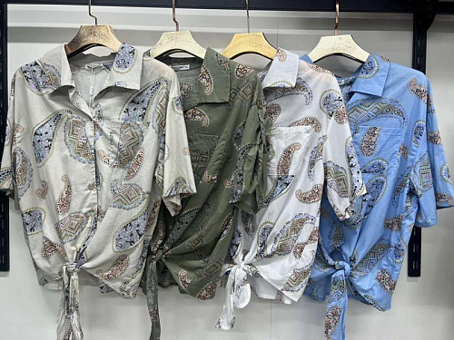 Рубашка Style Nadezhda 8715 beige - делук