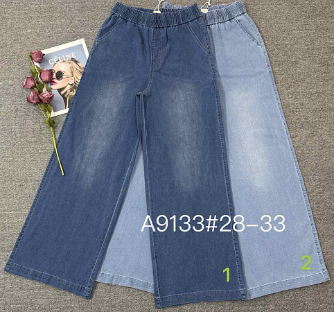 Джинсы Immei A9133-2 l.blue - делук