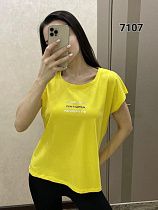 Футболка Fsn 7107 yellow - делук