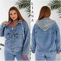 Куртка Liana Denim 371 blue Куртка Liana Denim 371 blue - делук