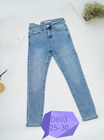 Джинсы Newjeans D603 l.blue - делук