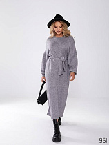 Платье Loren 951 grey - делук