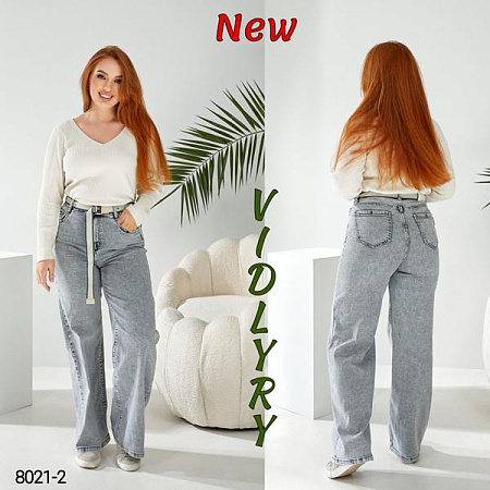 Джинсы Vidlyry 8021-2 l.grey - делук