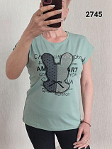 Футболка Fsn 2745 mint - делук