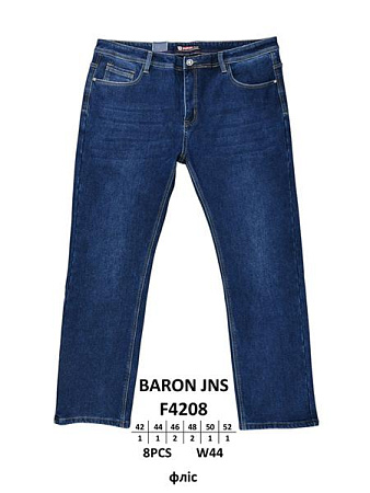 Джинсы Baron Jeans F4208 blue - делук