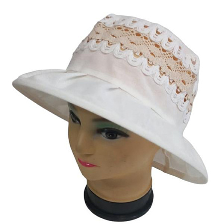 Панама Mabi 0728 white - делук