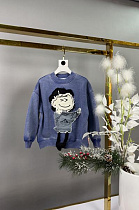 Свитер Delfinka 809 blue - делук