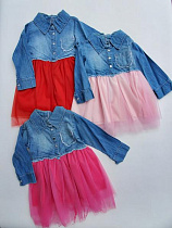 Платье Meloria ML3335 crimson - делук