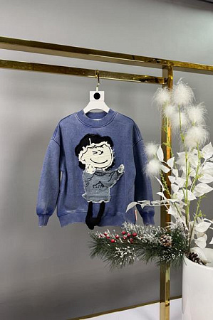 Свитер Delfinka 809 blue - делук