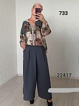Штаны Fsn 22714 grey - делук