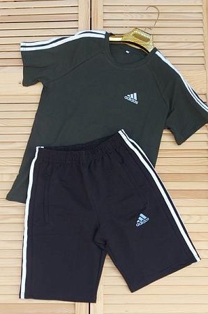 Костюм Sport Style 02 black-l.blue - делук