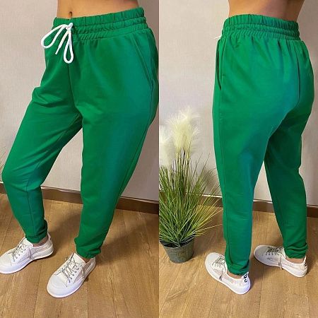 Штаны Спорт Valentina 228 green - делук