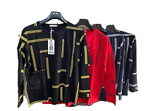 Свитер Immei 6690 black-white - делук