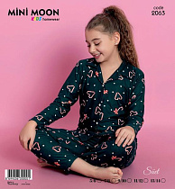 Пижама Disneyopt Kids 2063 green - делук