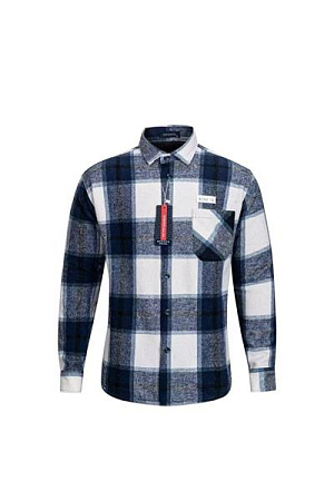 Рубашка Verton W26420 navy - делук