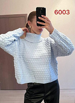 Свитер Fsn 6003 l.blue - делук