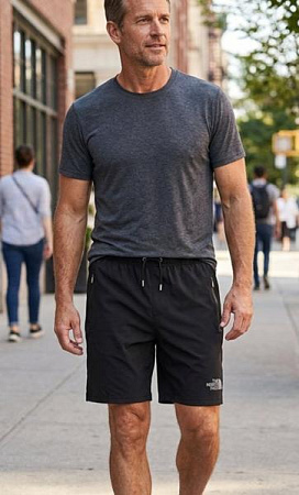 Шорты Delviago DL767 black - делук