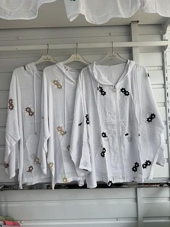 Рубашка P.Hey 2290  white-black - делук