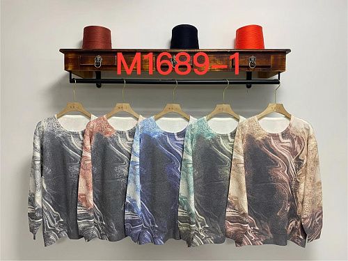 Свитер Dgmd M1689-1 mix - делук