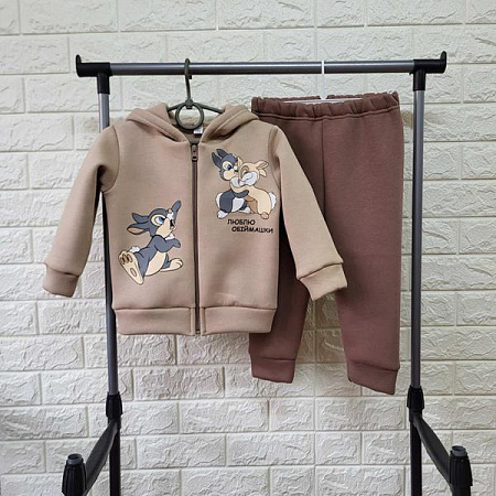 Костюм Спорт Proschenko PR604 beige - делук