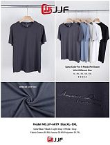 Футболка Jjf 6079 l.grey - делук