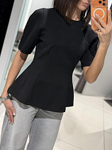 Футболка Comod 8891 black - делук