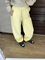 Штаны Спорт Valentina 302-2 yellow - делук