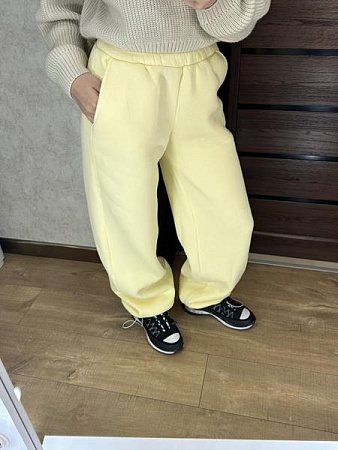 Штаны Спорт Valentina 302-2 yellow - делук