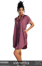 Ночнушка Trikotag T347 wine - делук