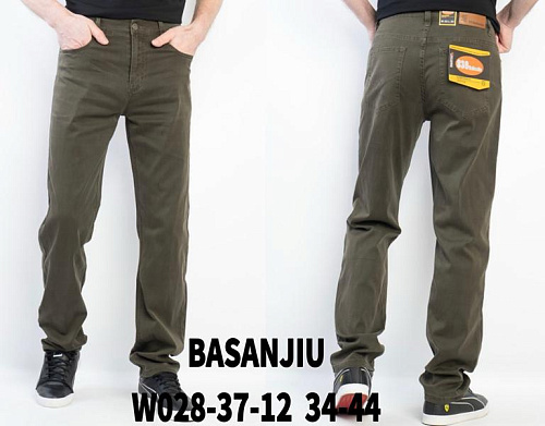 Джинсы Basanjiu 028-37-12 khaki - делук