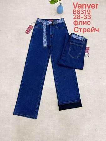 Джинсы Vanver B8319 blue - делук