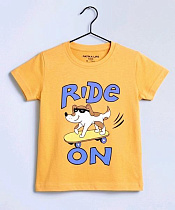 Футболка Dino DN297 yellow - делук