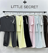 Костюм Спорт Little Secret 2026 d.grey - делук