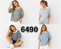 Футболка Gertie 6490 grey - делук