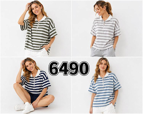Футболка Gertie 6490 grey - делук