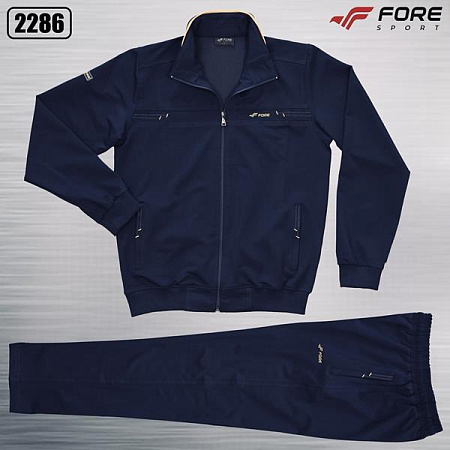 Костюм Спорт Azt 2286 navy-yellow - делук