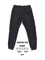 Джинсы God Baron F5805 black - делук
