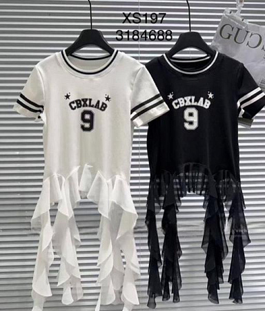 Футболка Meloria XS197 black - делук