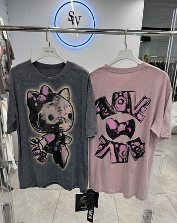 Футболка Saint Wish 0981 mix - делук