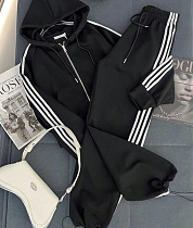 Костюм Спорт Modnulya 228 black - делук