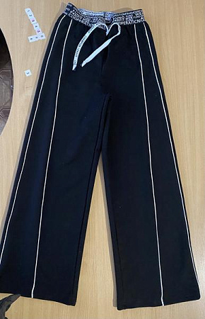 Штаны Спорт Proschenko PR1344 black - делук