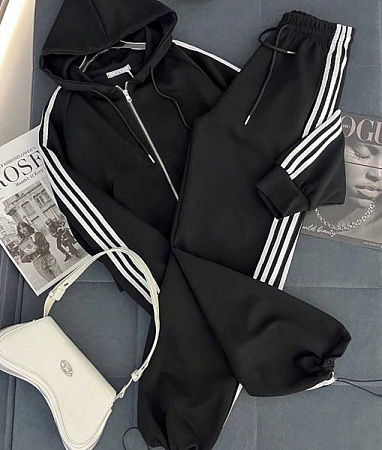 Костюм Спорт Modnulya 228 black - делук