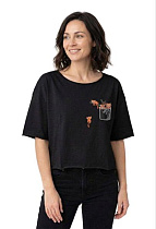 Футболка Fsn 7179 black - делук