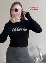 Свитер Fsn 2704 black - делук