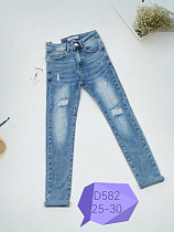Джинсы Newjeans D582 blue - делук