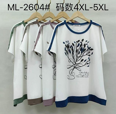 Футболка Estima ML2604 mix - делук