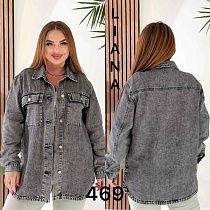 Рубашка Beki 469 black - делук