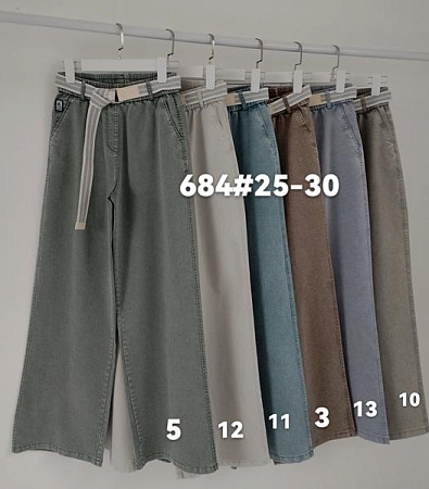 Штаны Immei 684-10 grey - делук